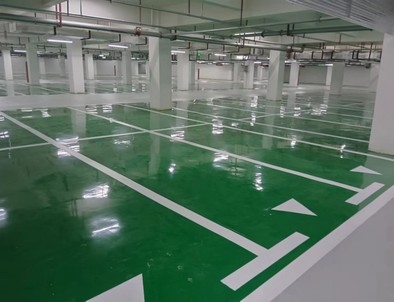 甘肃甘肃小区停车场标线